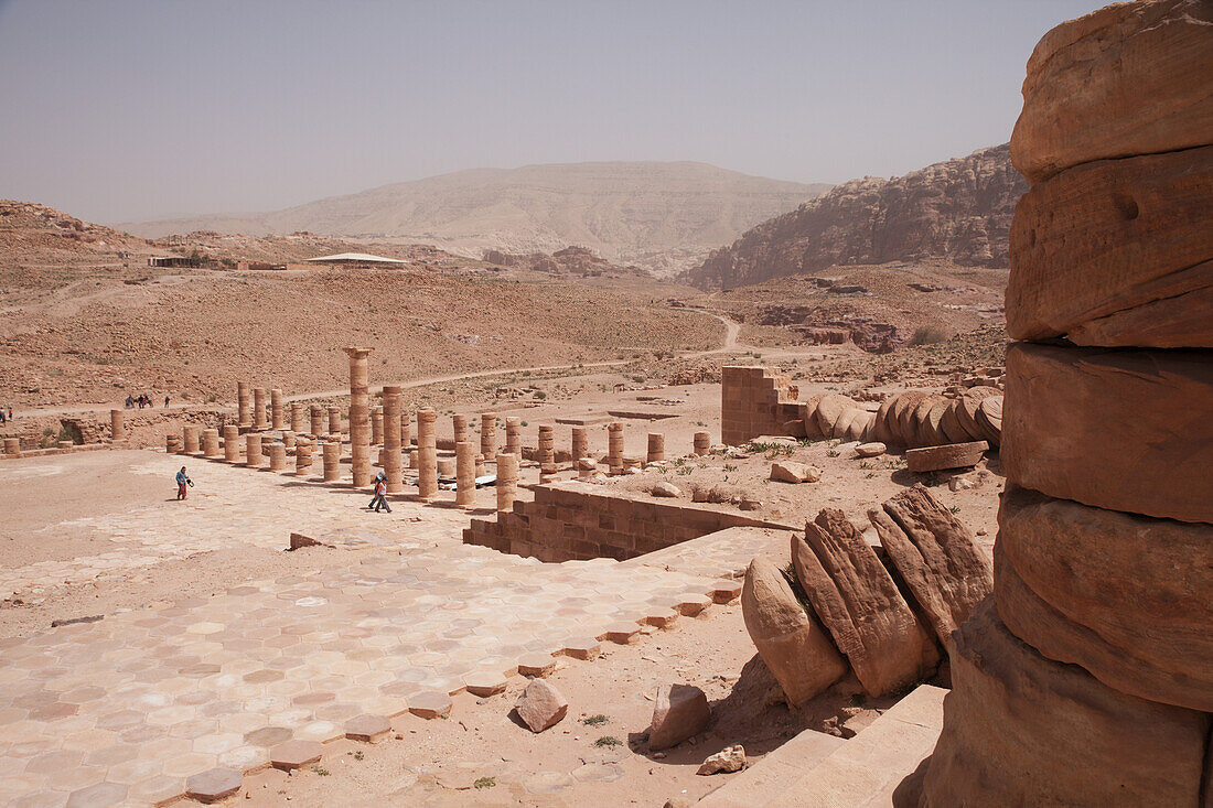 Großer Tempel; Petra, Jordanien