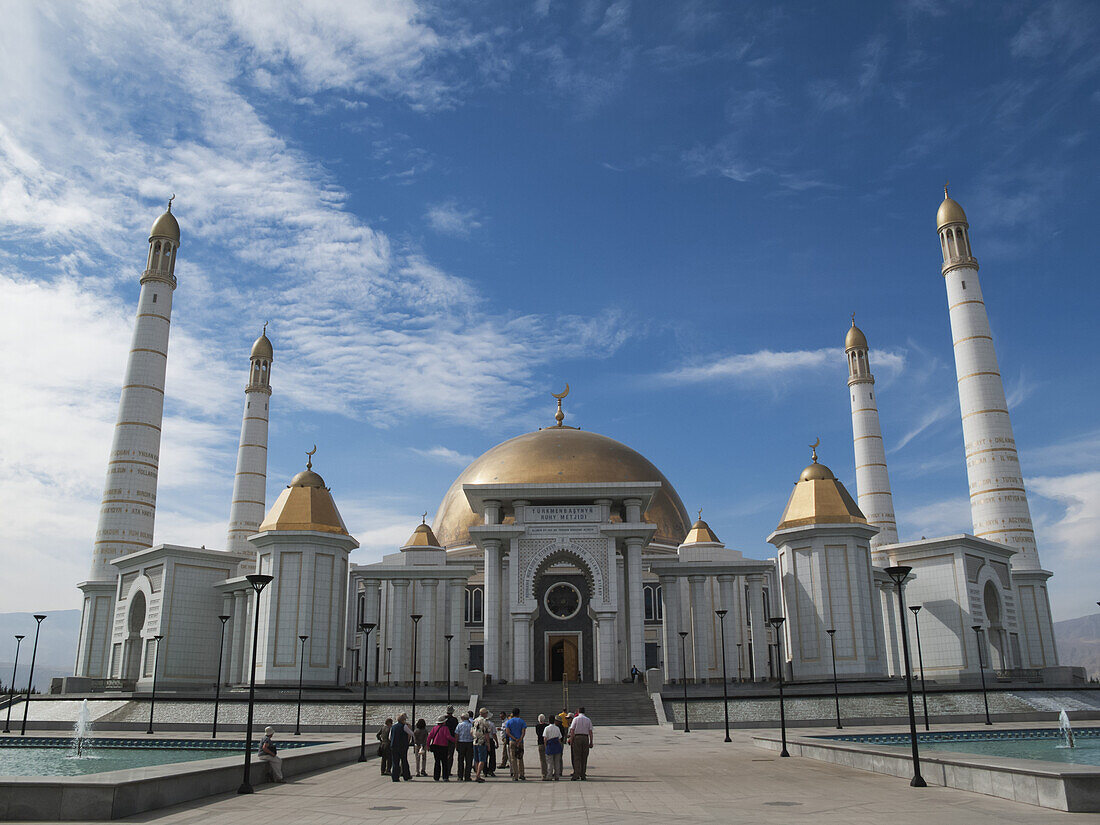 Saparmurat Niyazov (Turkmenbashi) Mausoleum, Near Ashgabat; Turkmenistan