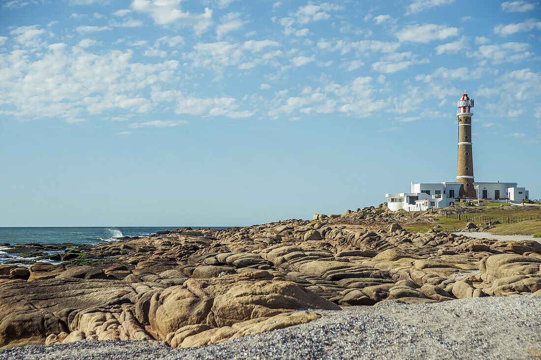 Lighthouse Along The Coast; Cabo Polonio, Uruguay