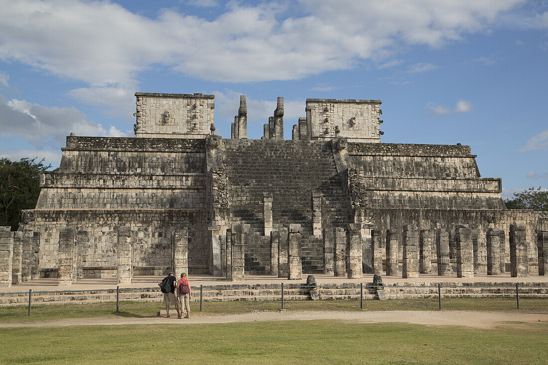 Tempel der Krieger, Chichen Itza; Yucatan, Mexiko