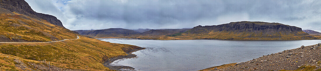Alftafjordur, nahe Stykkisholmur, Halbinsel Snaefellsnes, Island; Island