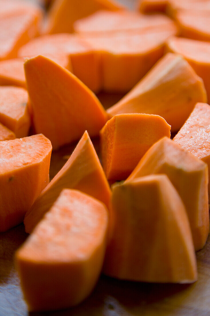 Close up of Sweet Potatoes