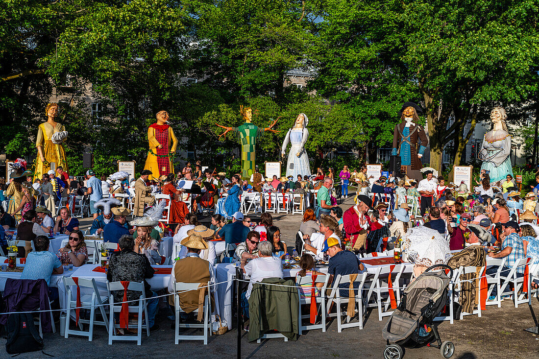 Kunstfestival, Quebec City, Quebec, Kanada, Nordamerika