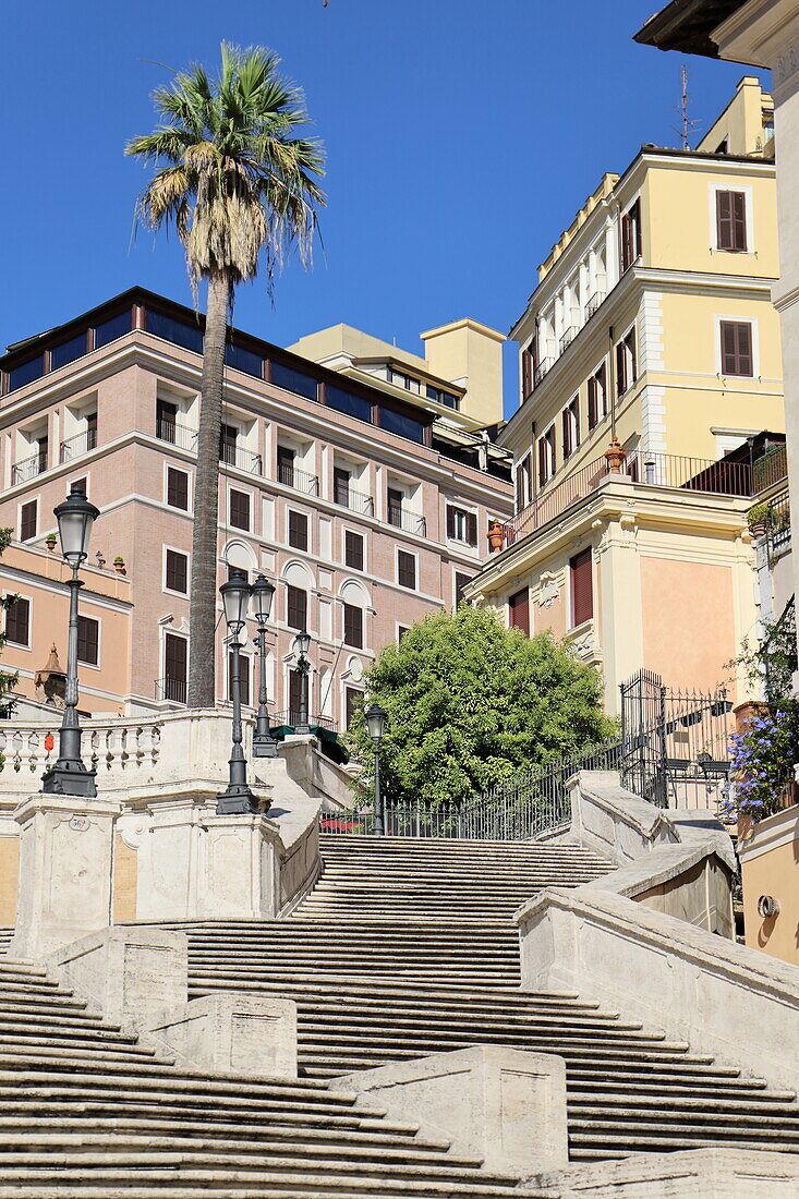 Spanische Treppe, Rom, Latium, Italien, Europa