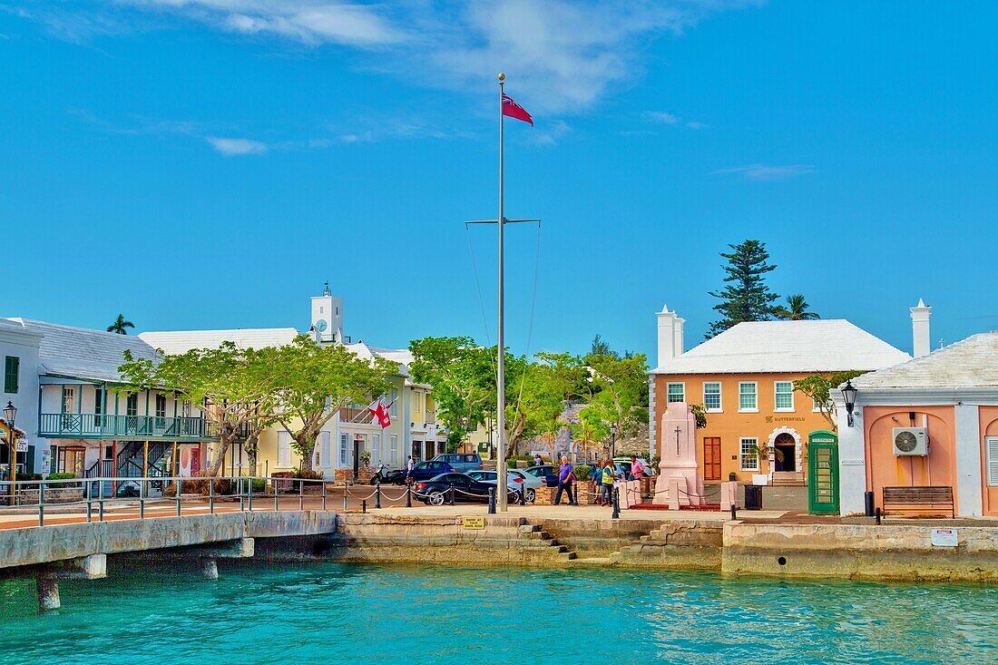 Historische Stadt St. George's, UNESCO-Weltkulturerbe, in Bermuda, Atlantik, Nordamerika