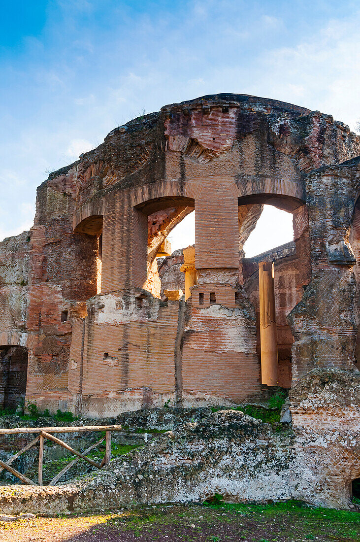 Großes Bad (Grandi Thermae), Hadrian's Villa, Unesco-Weltkulturerbe, Tivoli, Provinz Rom, Latium, Italien