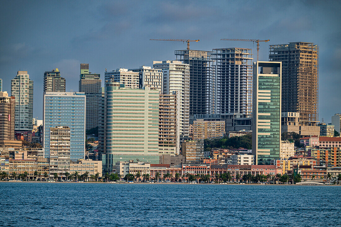 Skyline of Luanda, Angola, Africa