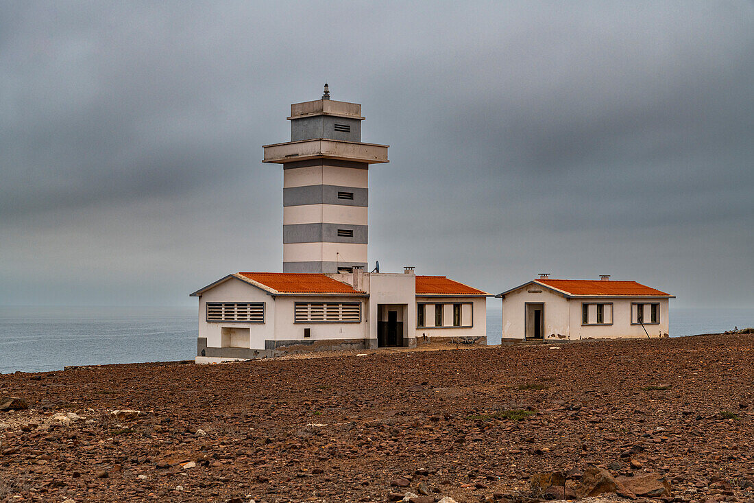 Leuchtturm, Dombe Grande, Namibia, Angola, Afrika