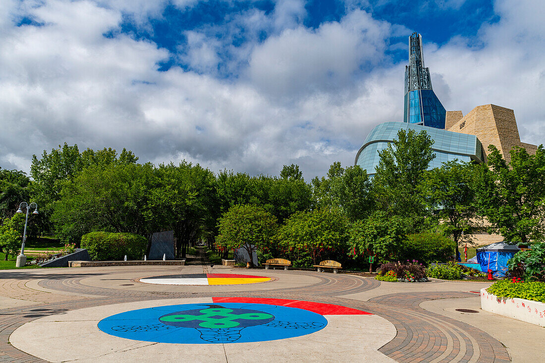 Kanadisches Museum für Menschenrechte, Winnipeg, Manitoba, Kanada, Nordamerika