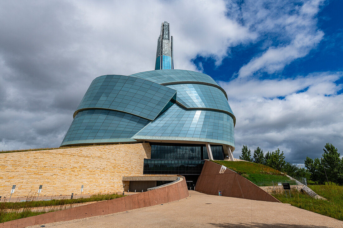 Kanadisches Museum für Menschenrechte, Winnipeg, Manitoba, Kanada, Nordamerika