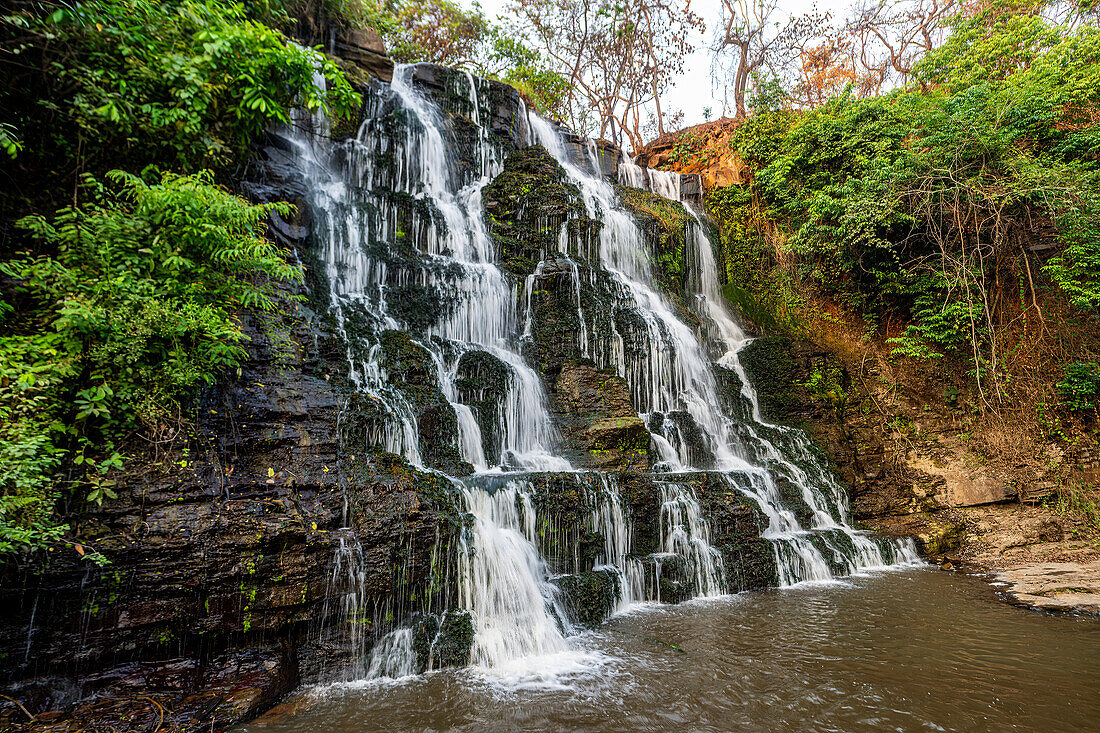 Musseleje waterfalll, Malanje, Angola, Africa