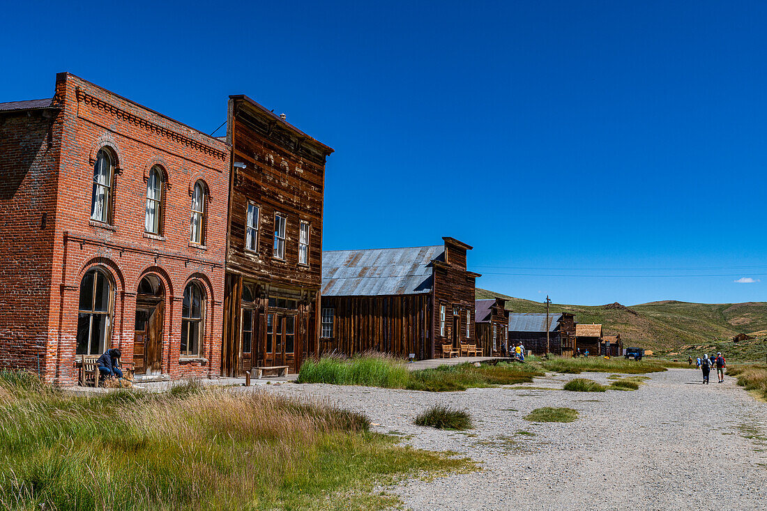 Ghost town of Bodie, Sierra Nevada mountain range, California, United States of America, North America