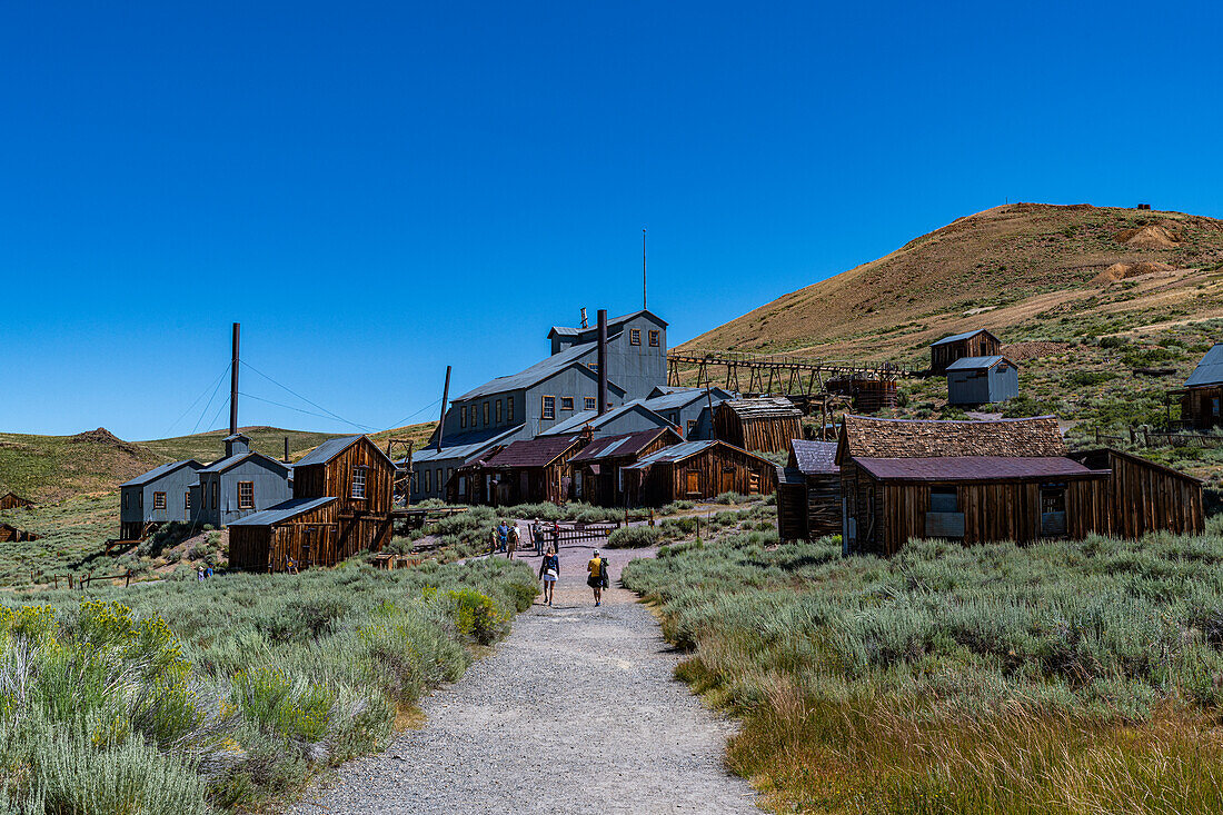 Ghost town of Bodie, Sierra Nevada mountain range, California, United States of America, North America