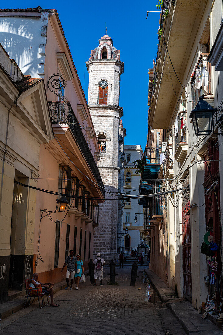 Old town of Havana, Cuba, West Indies, Central America