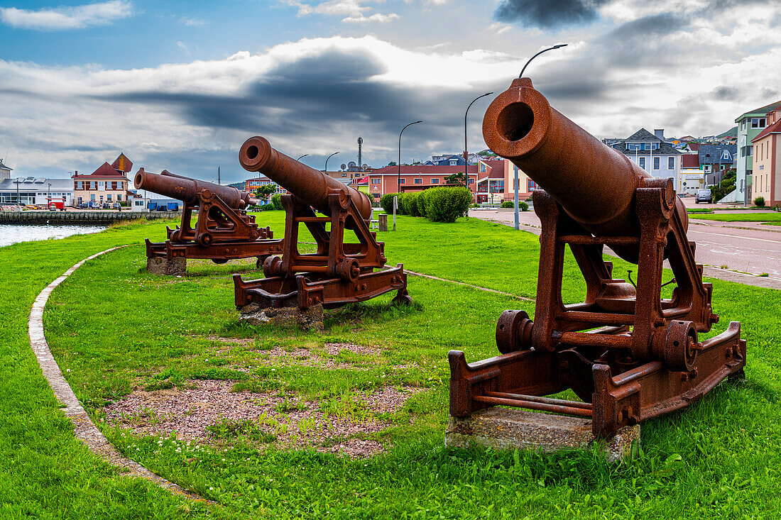 Alte Kanonen, St. Pierre, Gebietskörperschaft Saint-Pierre und Miquelon, Gebietskörperschaft in Übersee in Frankreich, Nordamerika