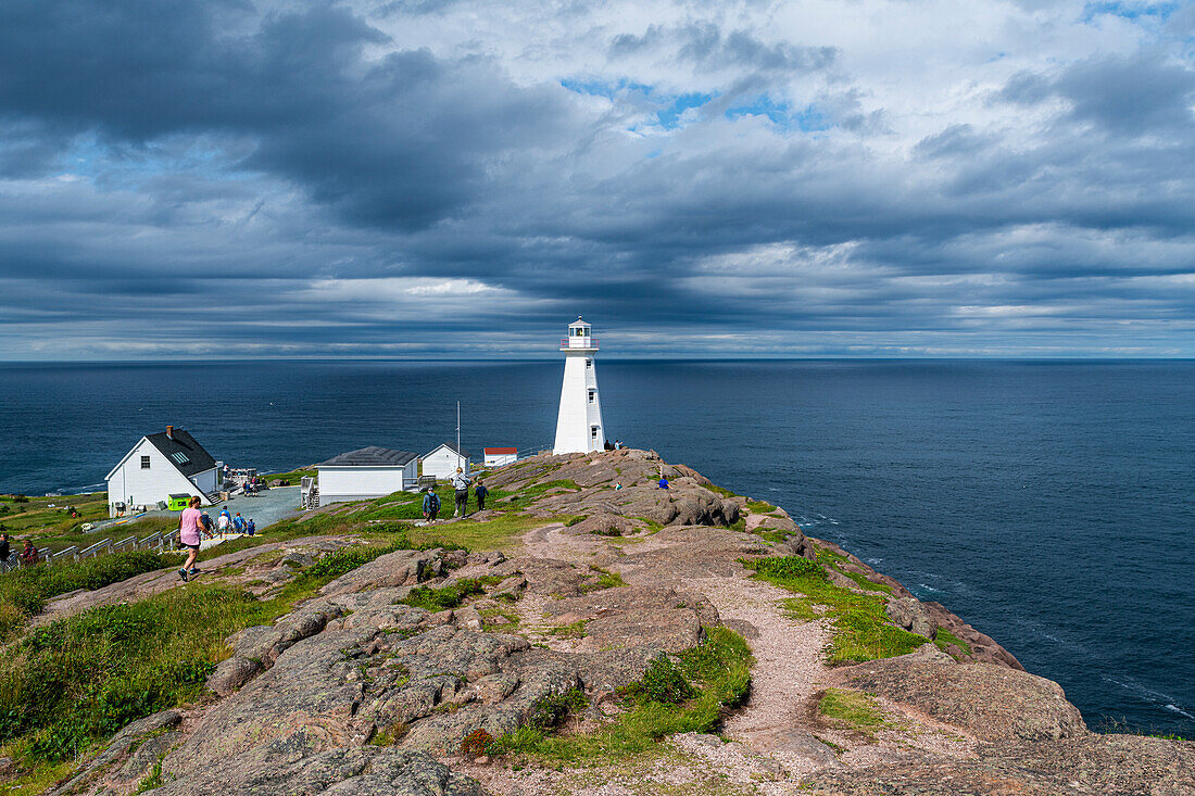 Cape Spear Lighthouse National Historic Site, Neufundland, Kanada, Nordamerika