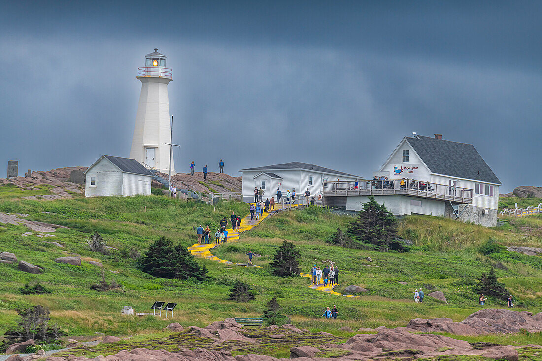 Cape Spear Lighthouse National Historic Site, Newfoundland, Canada, North America