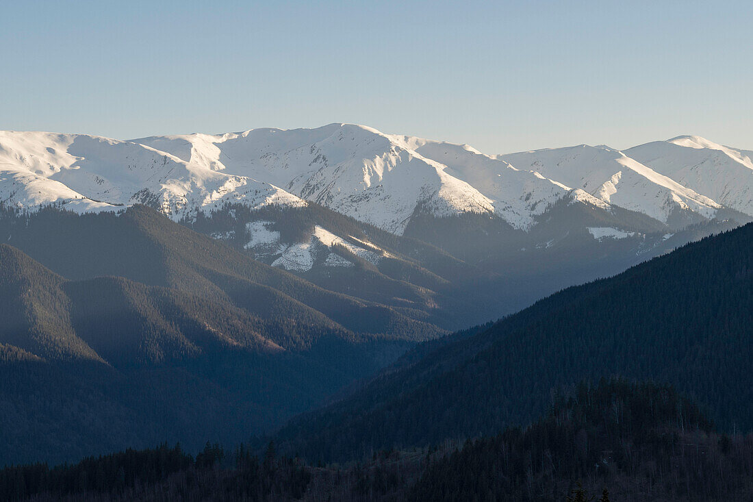 Fagaras-Gebirge, Kreis Arges, Muntenia, Rumänien, Europa