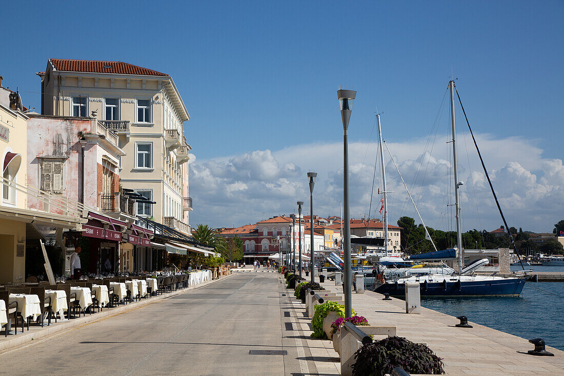 Boats, Harbor, Porec, Croatia, Europe