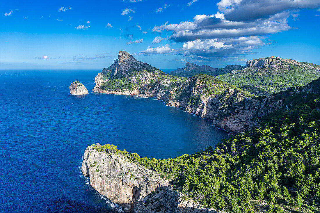 Formentor peninsula, Mallorca, Balearic islands, Spain, Mediterranean, Europe