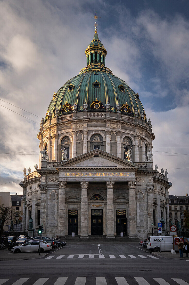 Frederik's Church (Frederiks Kirke) (The Marble Church), Copenhagen, Denmark, Europe