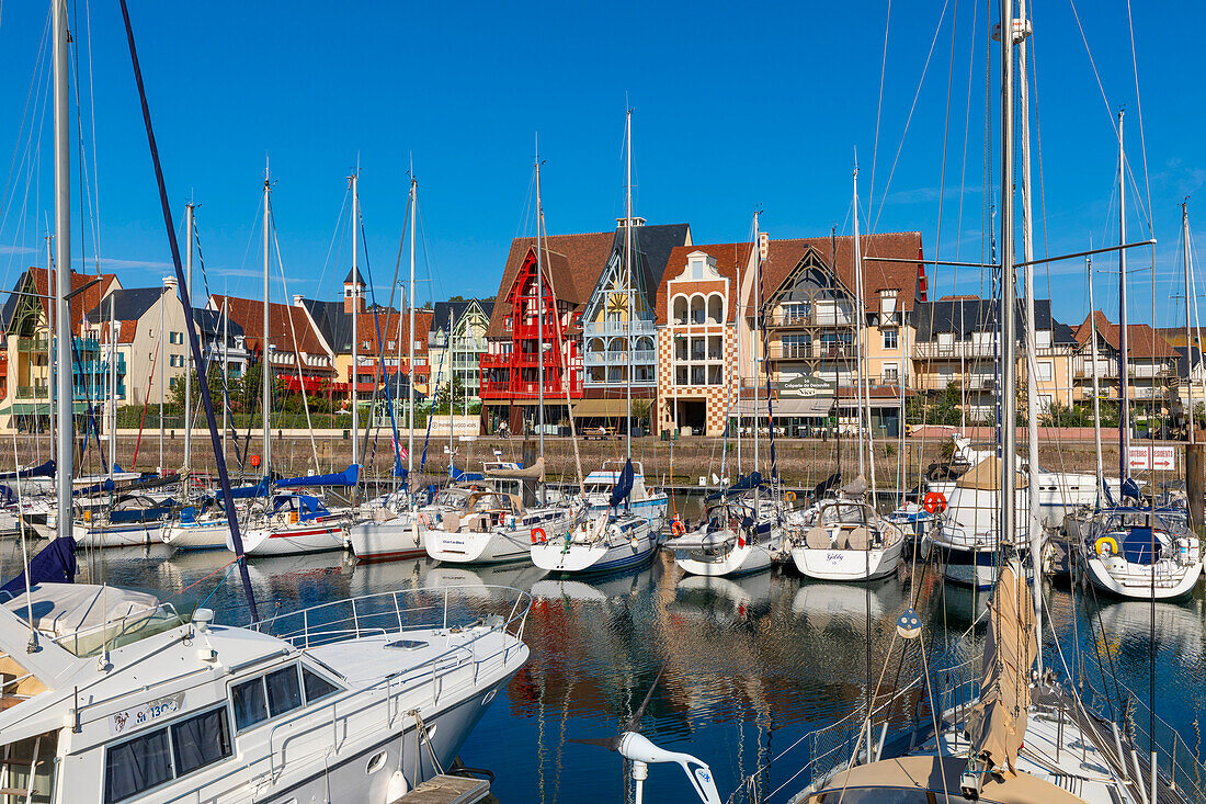 Deauville Marina, Deauville, Normandy, France, Europe