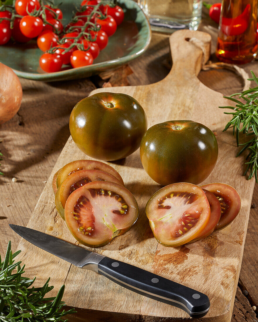 Tomate, Solanum lycopersicum Kumato