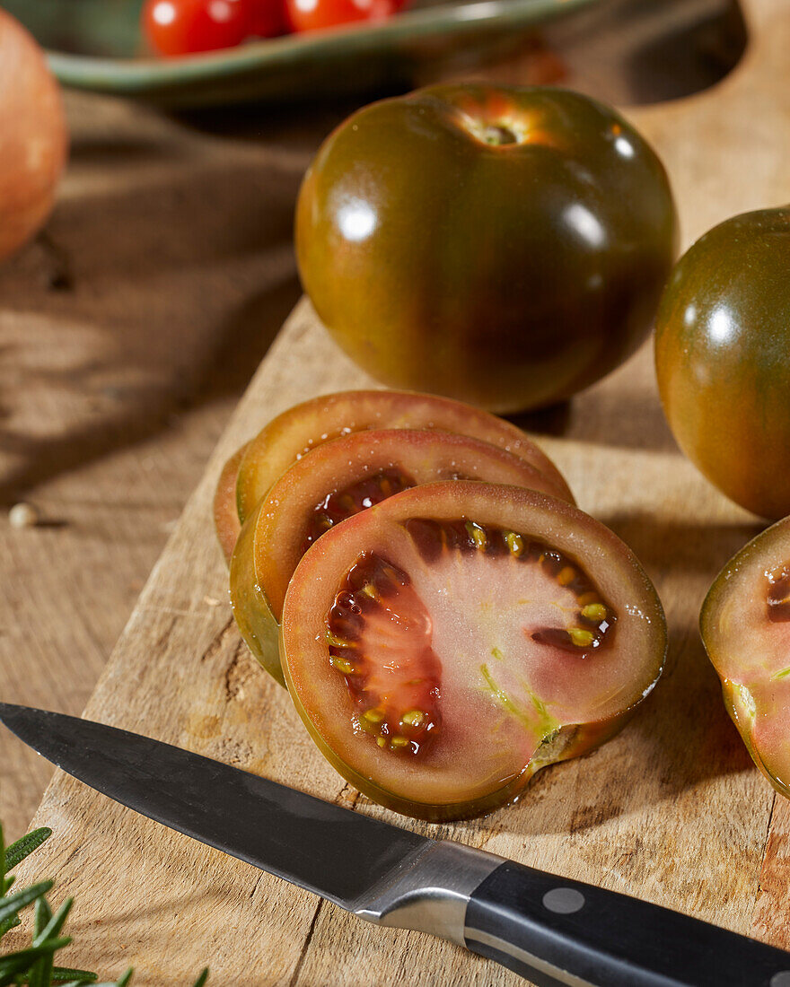 Tomato, Solanum lycopersicum Kumato