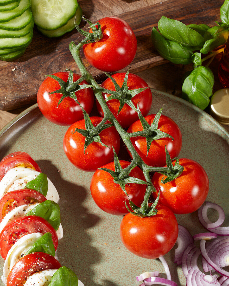 Tomato, Solanum lycopersicum Tasty Tom