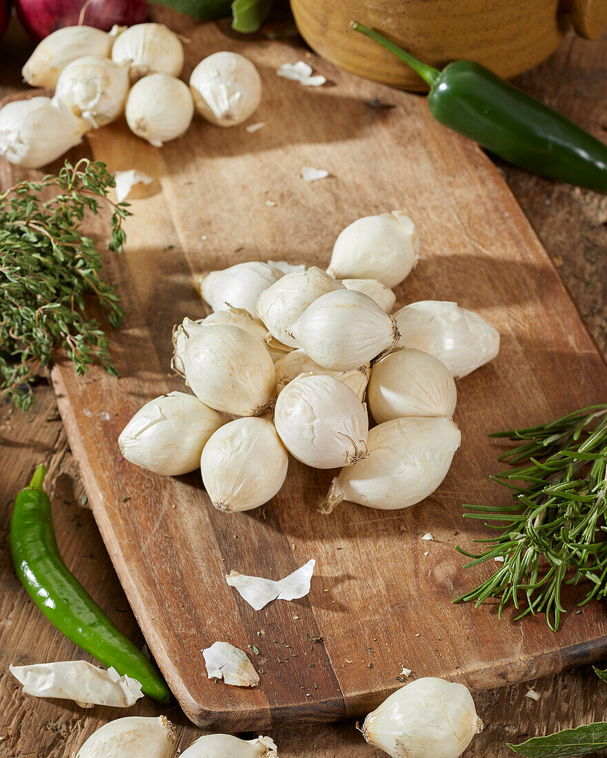 Mini-Zwiebeln weiß, Allium cepa