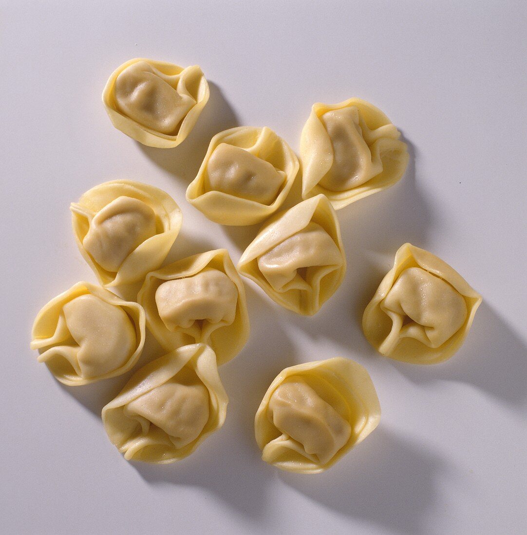 Several tortellini