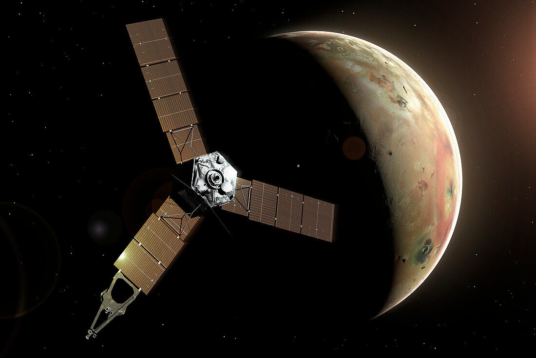 Artwork of Juno at Io