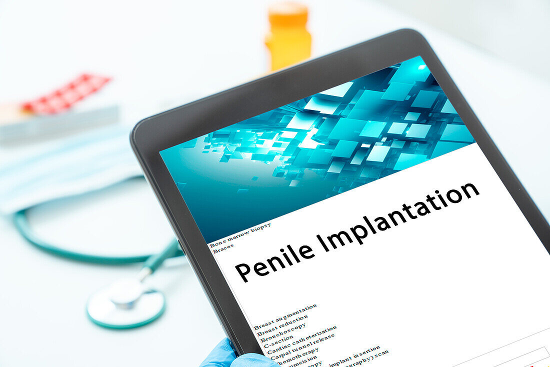 Penile implantation