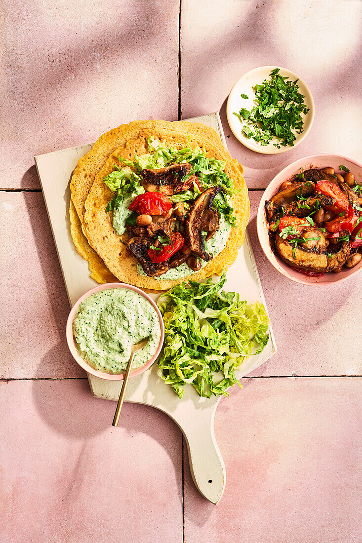 Vegane Pilz-Tacos