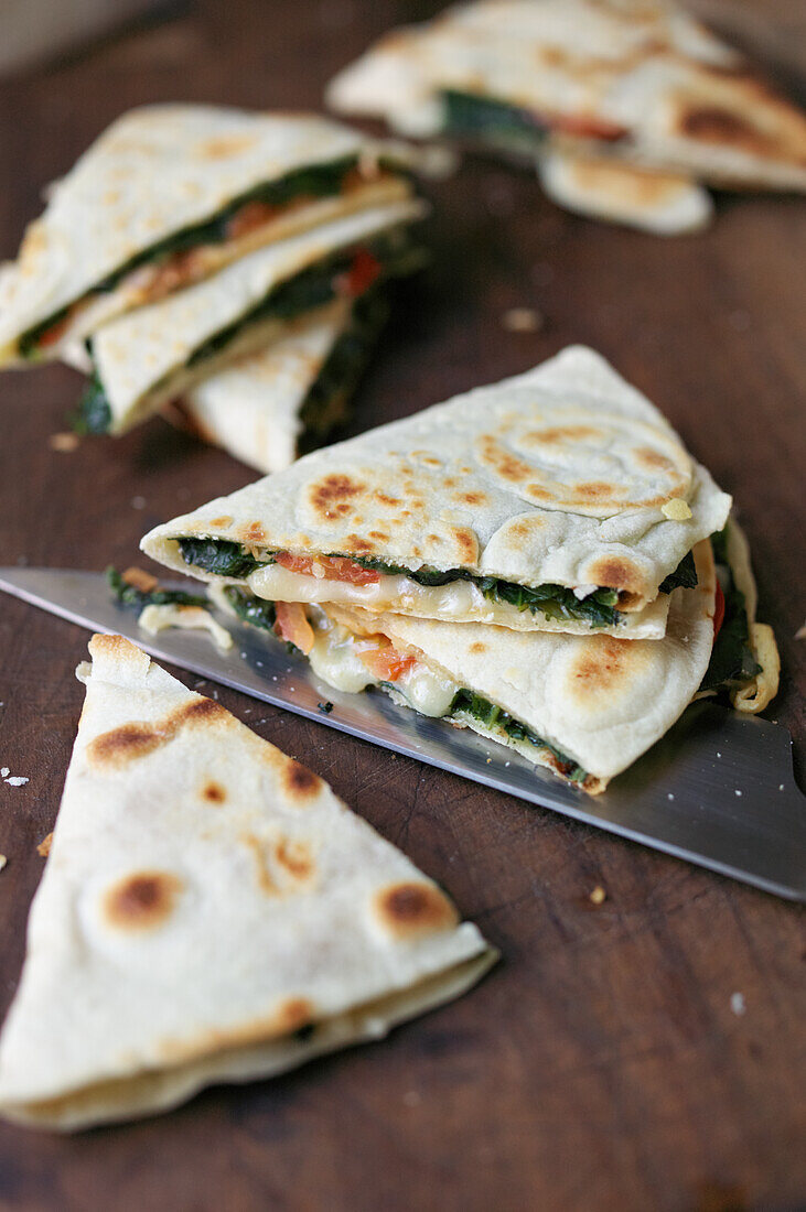 Piadina Romaniola - filled flatbread