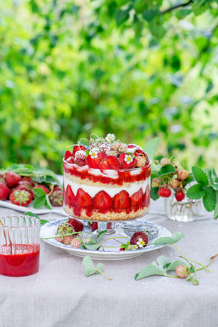 Strawberry trifle