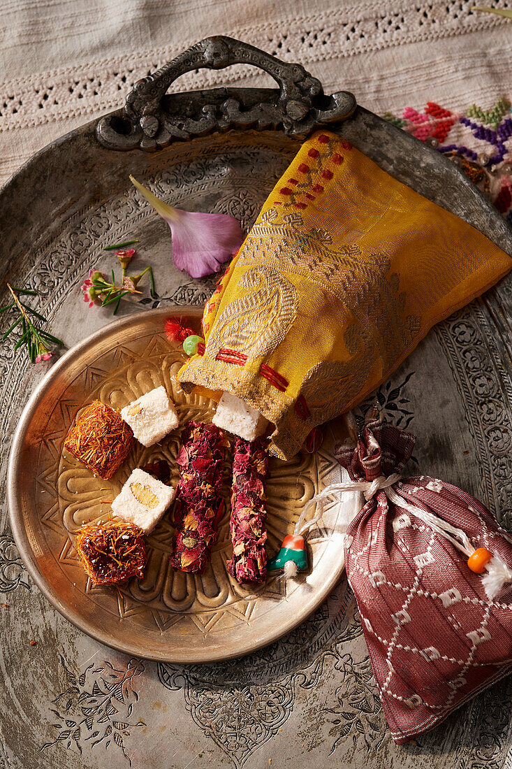 Turkish sweets as a gift for guests