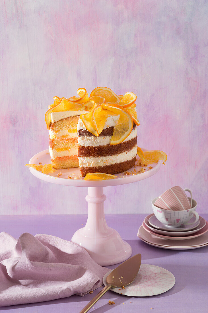 Aperol-Spritz-Torte