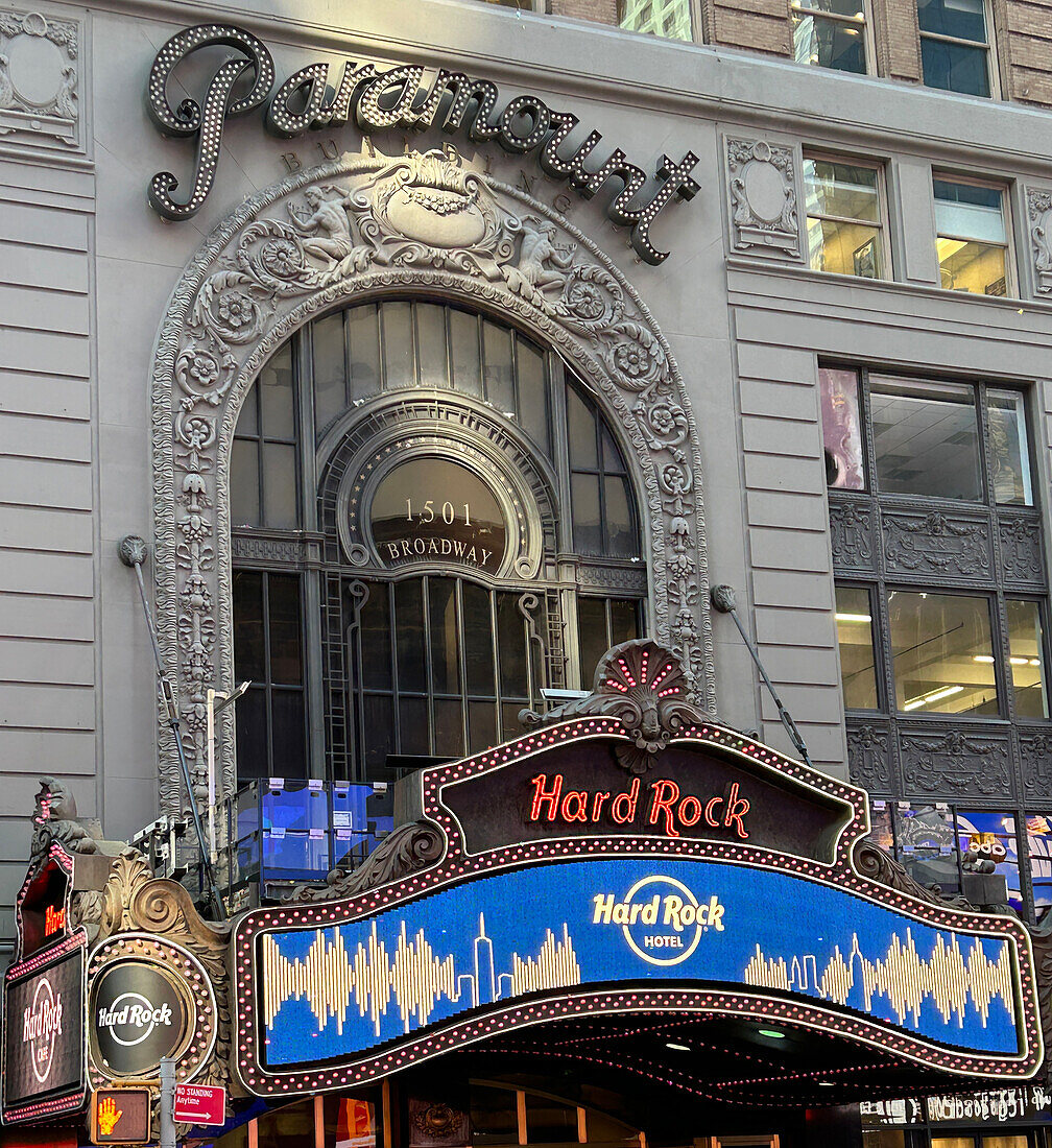 Hard Rock Café, Times Square, New York City, New York, USA, 