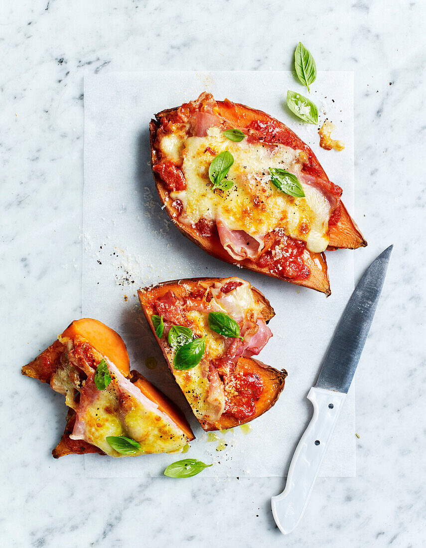 Sweet potato parmi