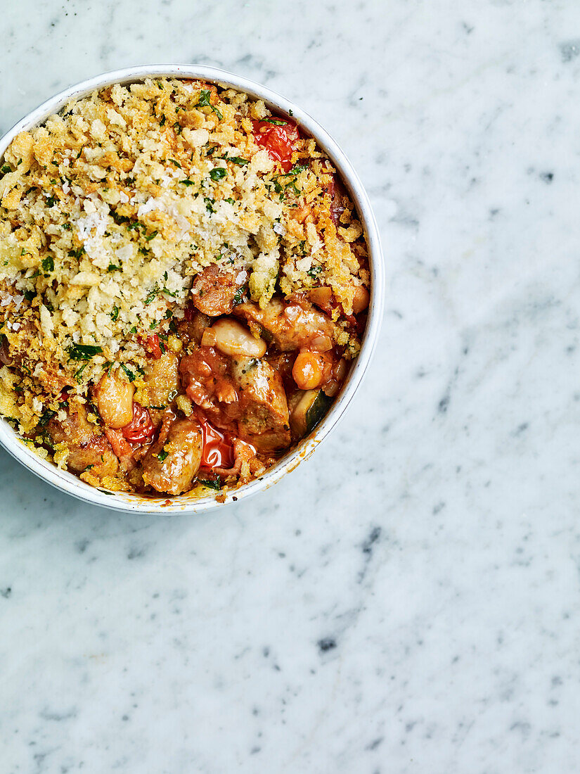 Sausage cassoulet