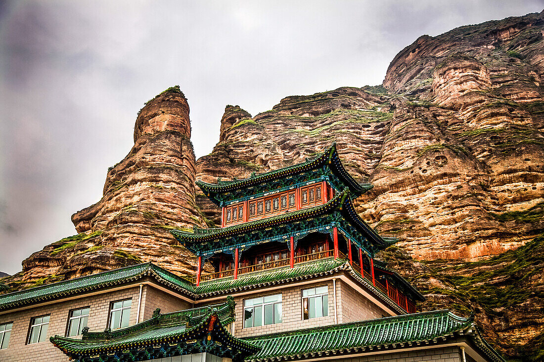 Bingling-Tempel, Lanzhou, Provinz Gansu, China