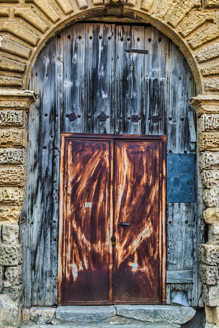 Tür, Matera, Italien