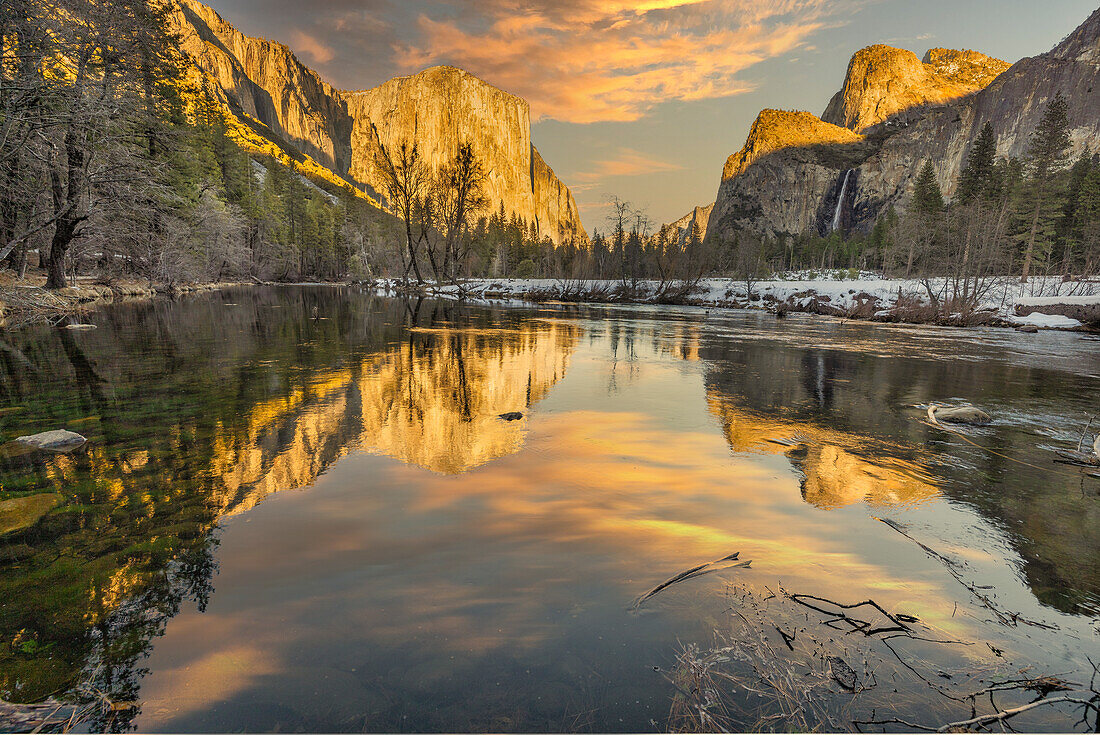 Talblick, Yosemite, Kalifornien