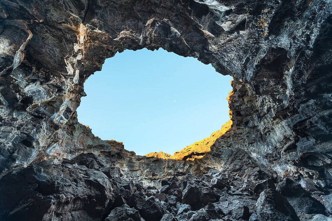 Indian Tunnel Lava Tube, Craters of the Moon National Monument