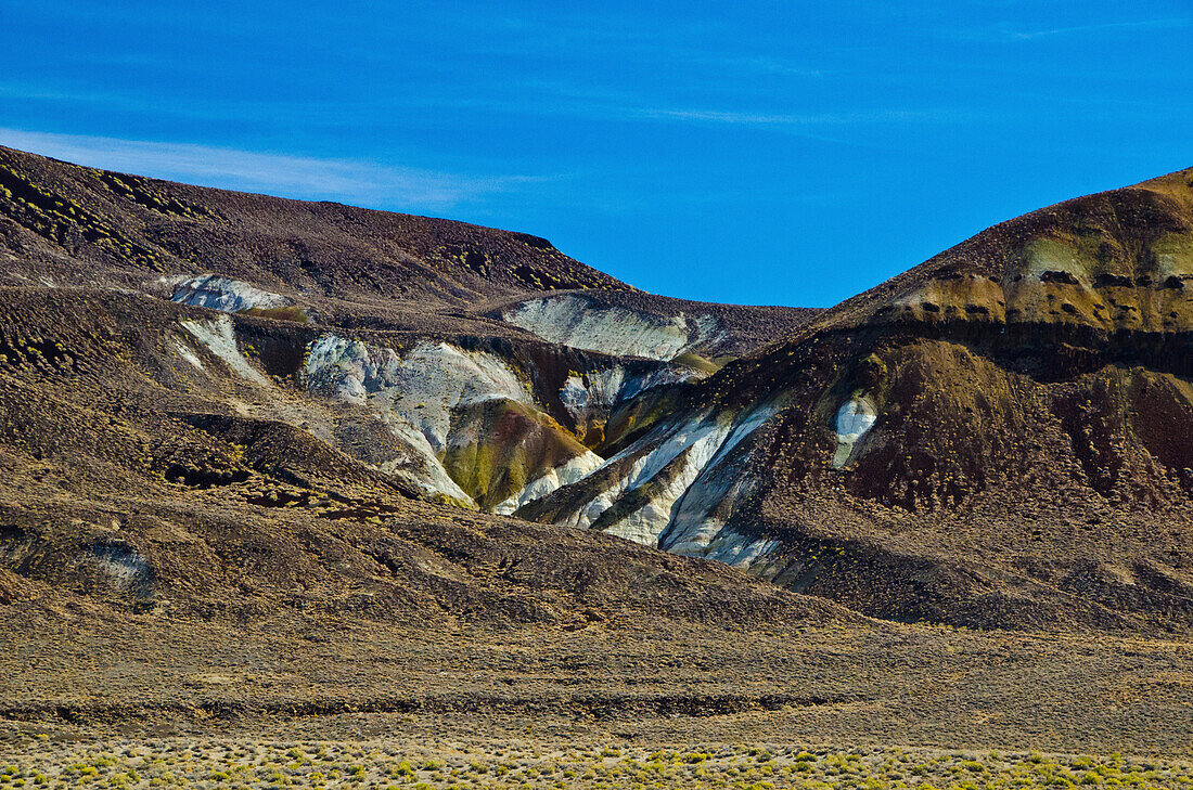 USA, Nevada. Black Rock Desert, Black Rock Range, vom Applegate-Lassen Trail aus