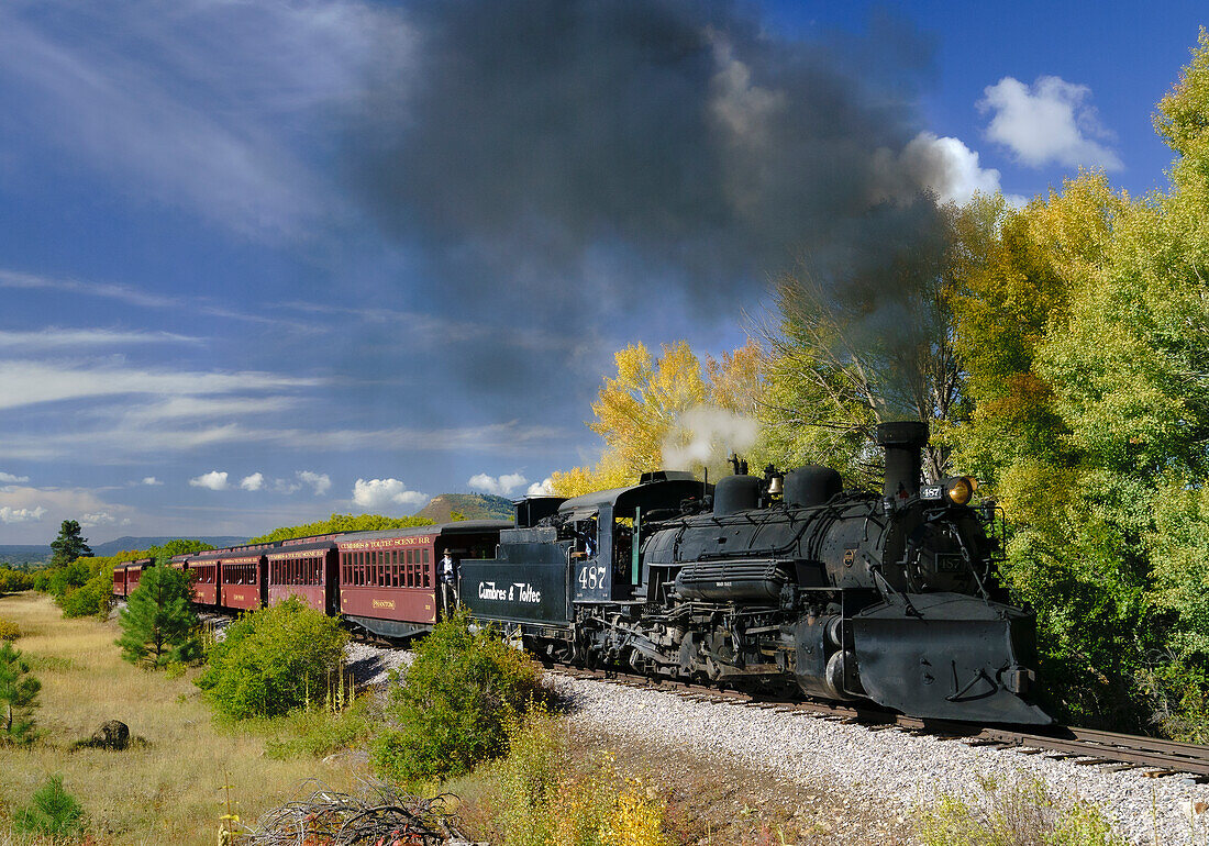 Cumbres and Toltec Scenic Railroad, Chama, New Mexico