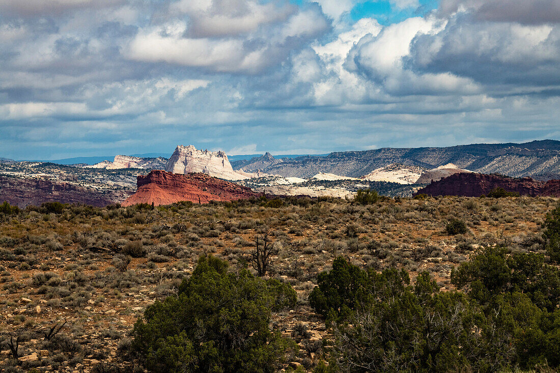 USA, Utah. Großes Wasser. Weißer Geist Hoodoo