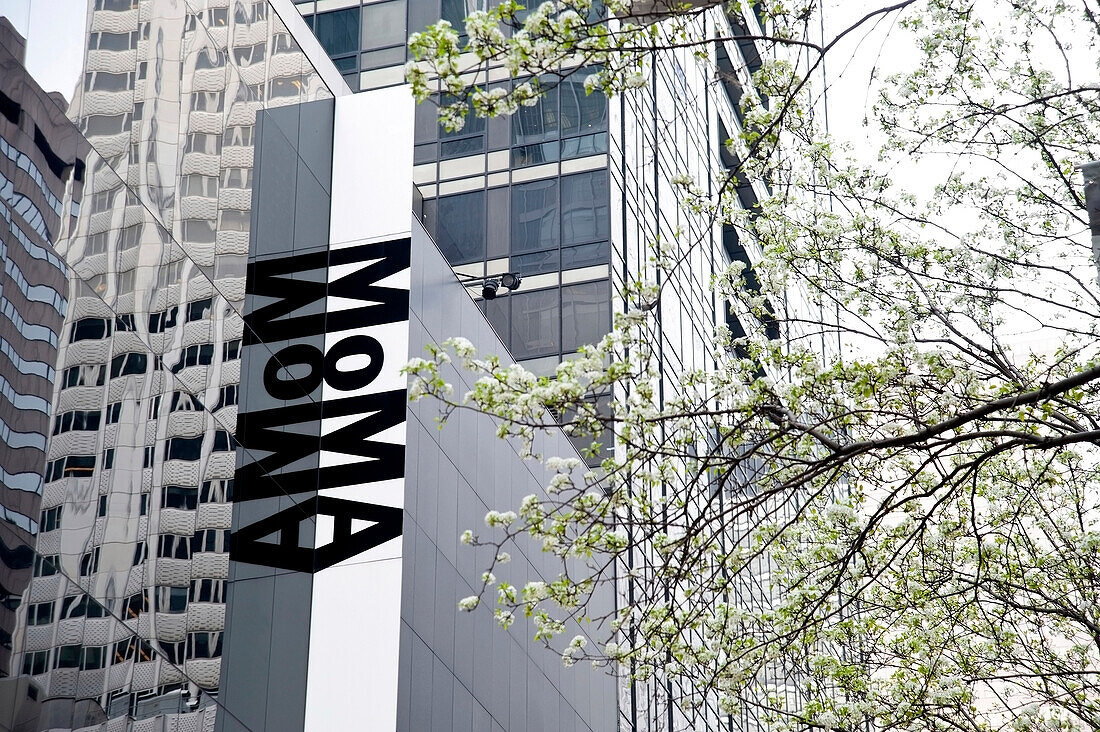 Das Museum für Moderne Kunst, auch bekannt als Moma; Manhattan, New York, USA