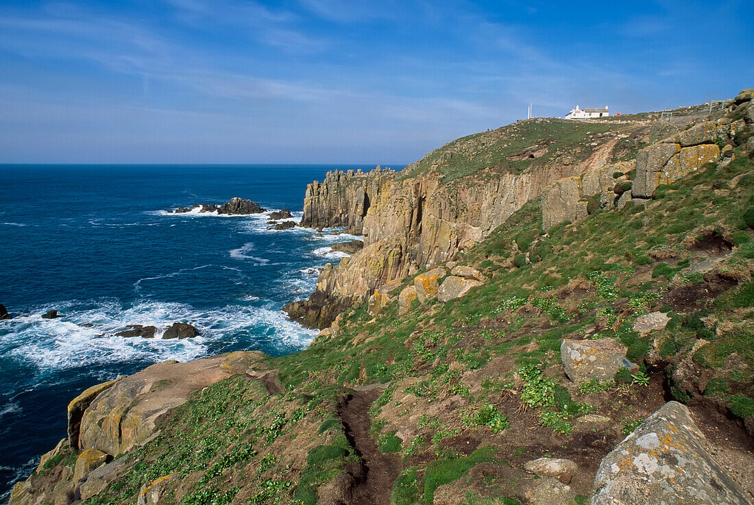 Cliffs And Sea